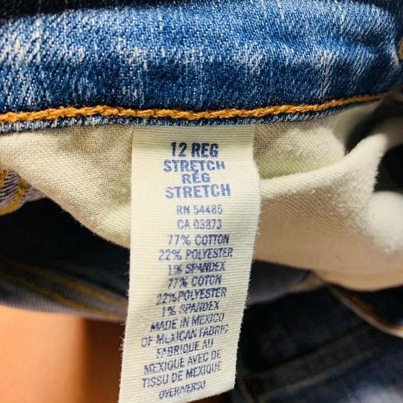 American Eagle Jeans Womens Size 12 Cotton Blend - Picture 5 of 6